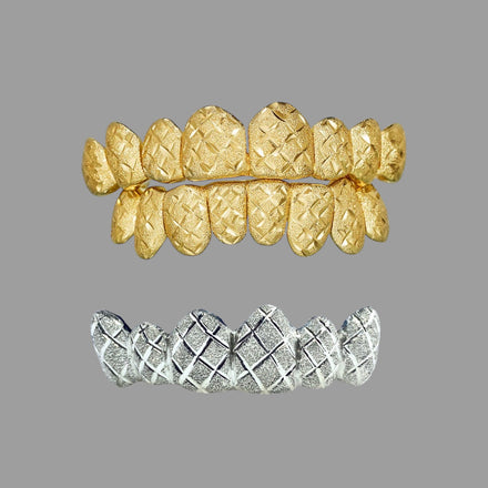 Diamond Dust-cut Grillz