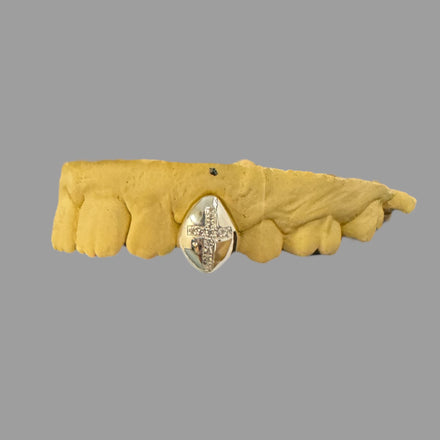 Cross with Diamond grillz